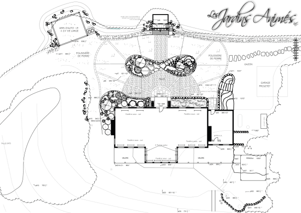 Plan entré principale